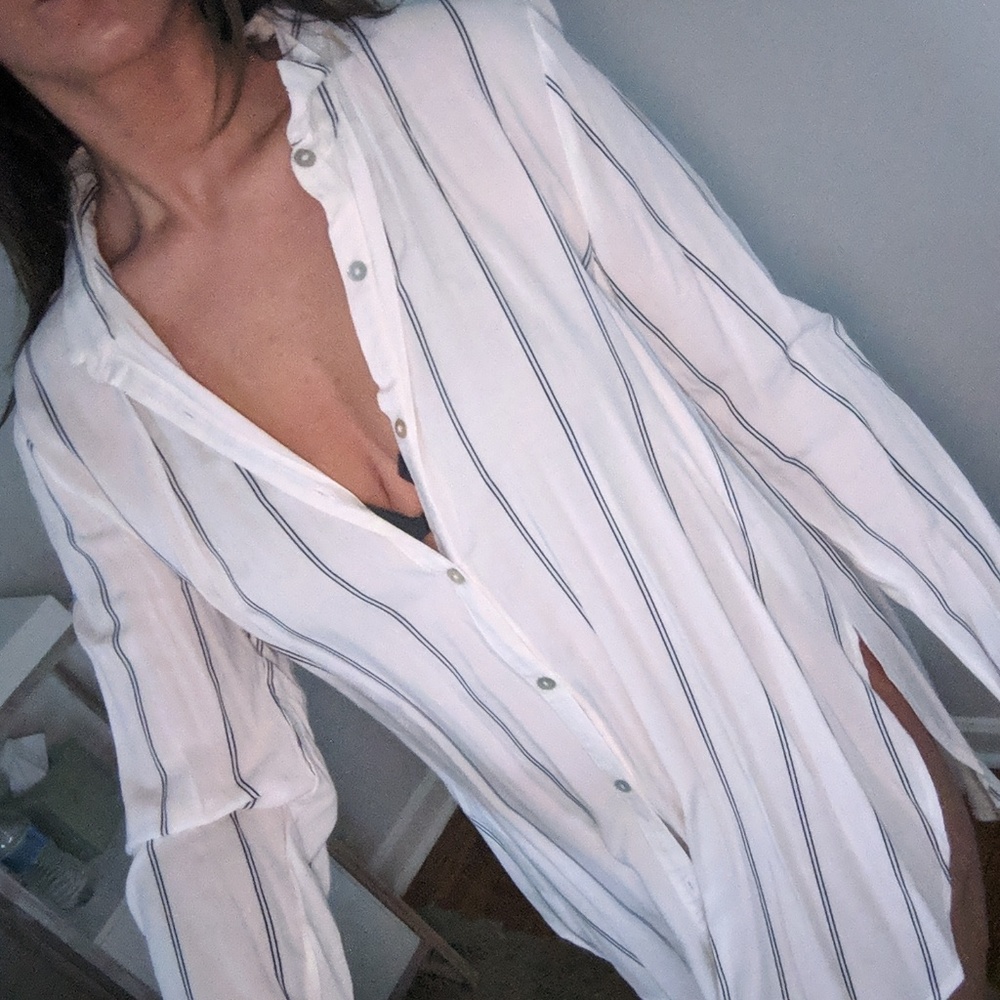 Oversized Button Up - image 2